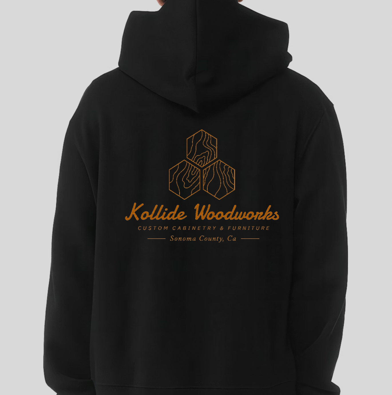 Kollide Woodworks - Full Zip-up Hoodie
